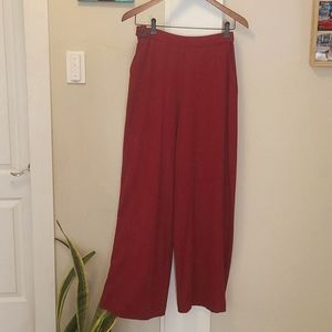 Jamie + the Jones wide leg pants xs